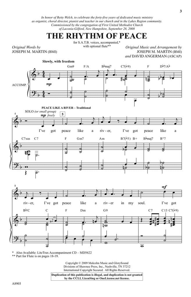 The Rhythm of Peace
